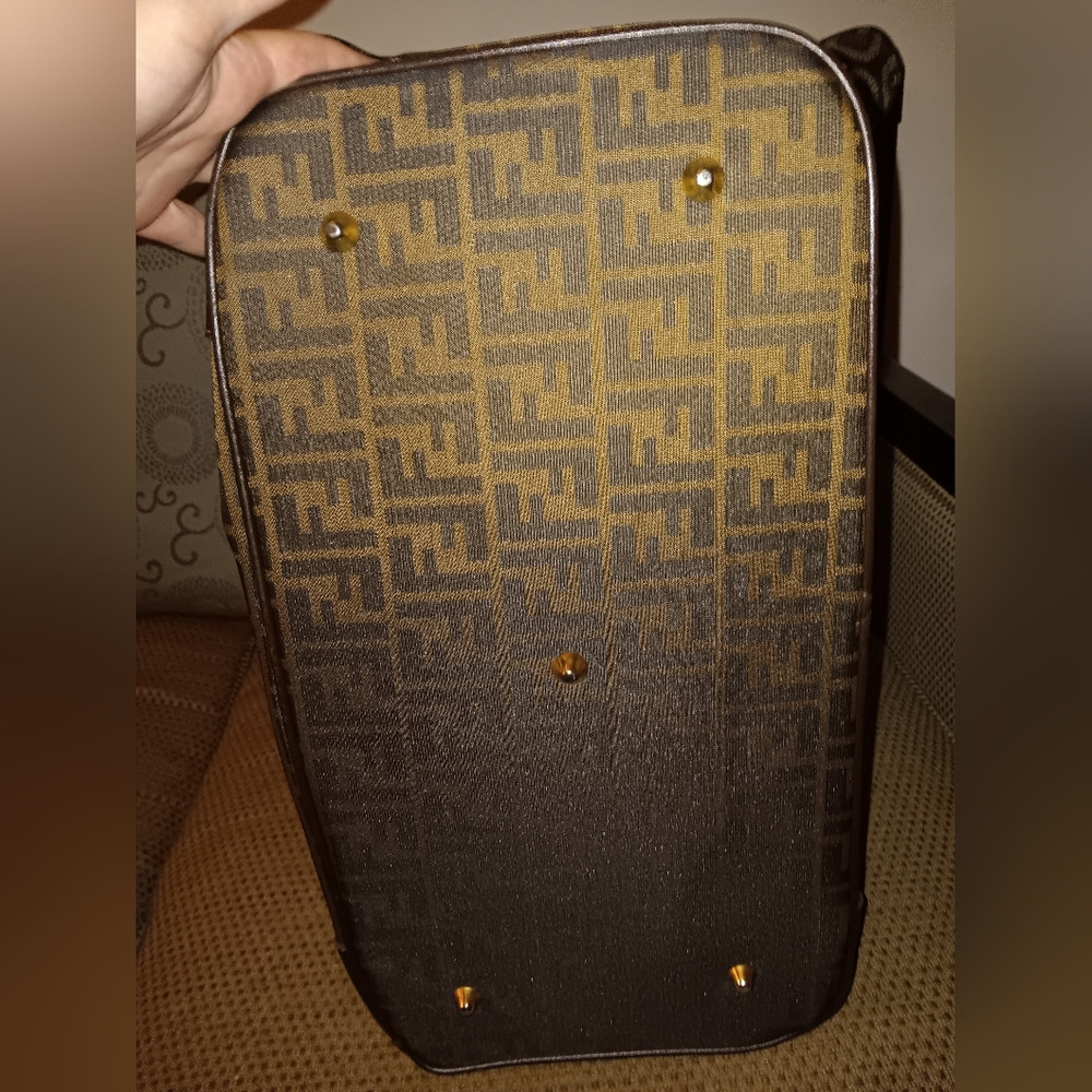 Fendi FF Ultra Rare Vintage Zucca Print Travel Bag - Picture 5 of 7